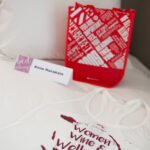 Gift bag (provided by Lululemon) and tank top.